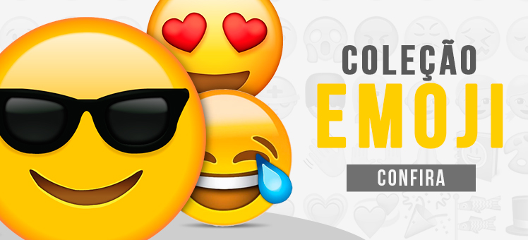 Confira nossa coleção completa de Emojis!